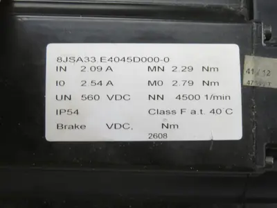 Used B&R 8JSA33.E4045D000-0 Motors (misc) Texas US | Aucto #1307269