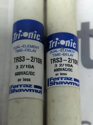 New | in-Stock FERRAZ SHAWMUT TRS3-2/10R Miscellaneous Equipment (Electrical & Power) | Surplus Asset Holdings #1191356