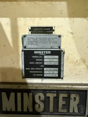 MINSTER 2050 / 40-50-5-SEC / 7-50 Coil Feed Lines | Rygate LLC (16)