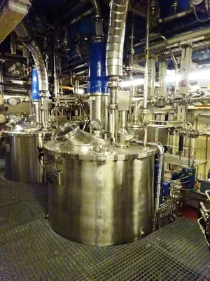 (3) Krauss-Maffei VZO-125/3.2C perforate basket centrifuges, Incoloy 926.