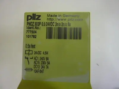 NEW PILZ PNOZXV2P0.5/24VDC2N/O2N/OFLX