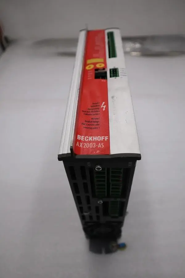 Beckhoff AX2003-AS S60301-520 Digital Compact Servo Drive Amplifier STK K-407-D