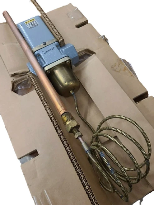 Johnson Controls V47ND-2 Temperature Valve, 48/85 deg F, Style 4, 6ft CapTube [New]