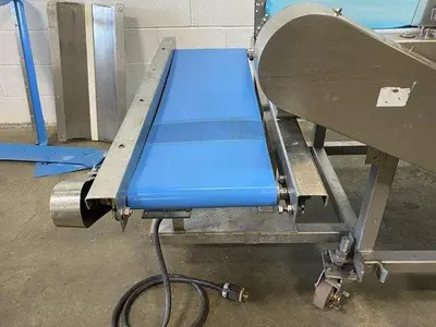 Food-Grade Conveyor With Diverter Conveyor