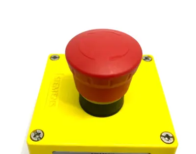 USED SIEMENS SIRIUS ACT PLASTIC EMERGENCY STOP HOUSING ENCLOSURE