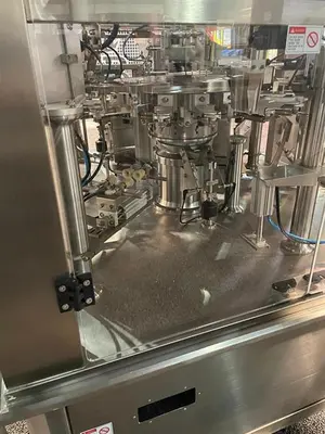 New Genesis Rotary Pre-Made Pouch Machine with 14-Head Scale