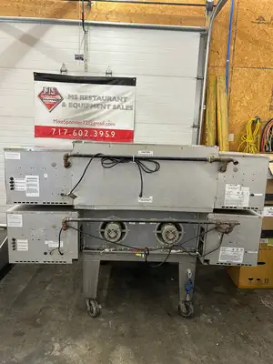 Lincoln Impinger 1600-015-AL Conveyor Pizza Oven Double Stack Fully Refurbished