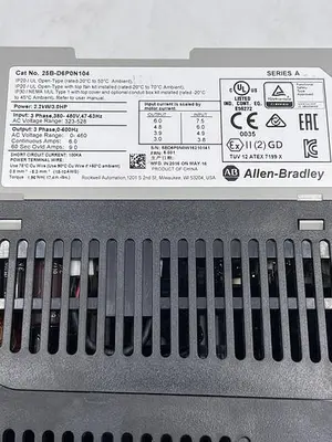 Used ALLEN-BRADLEY ALLEN-BRADLEY 25B-D6P0N104 SER A Variable Speed Drives | ND Industrial Surplus #1214299