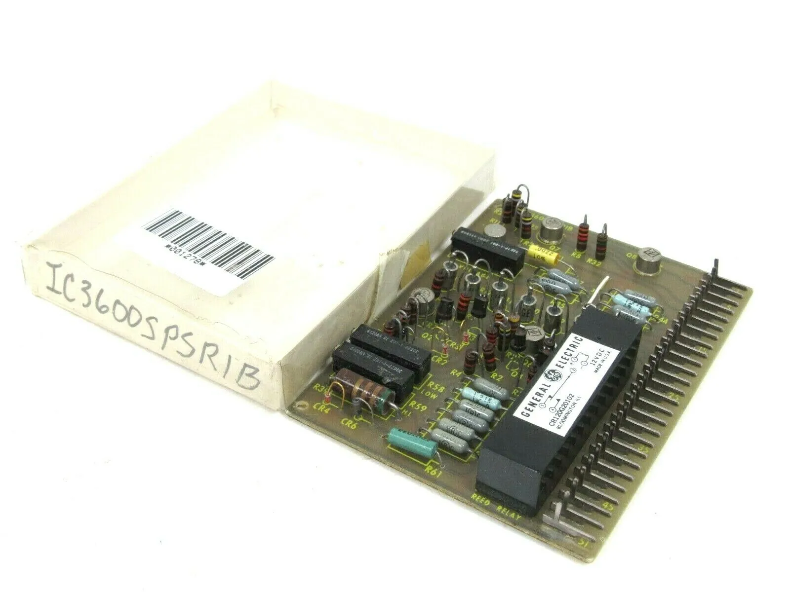 REFURBISHED GE FANUC IC3600SPSR1B POWER SUPPLY BOARD