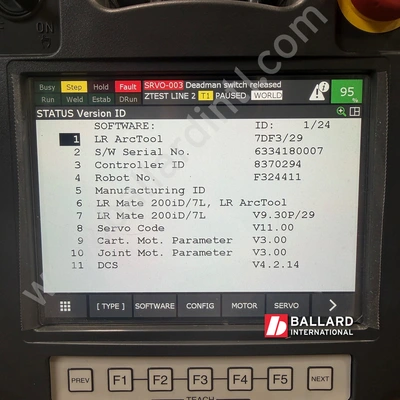FANUC ARC Mate 50iD/7L Robot System w/ R30iB Mate Plus