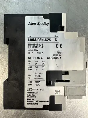 Allen Bradley 140M-D8N-C25 SC + (140M-C-A) (BIN-1.5.5)