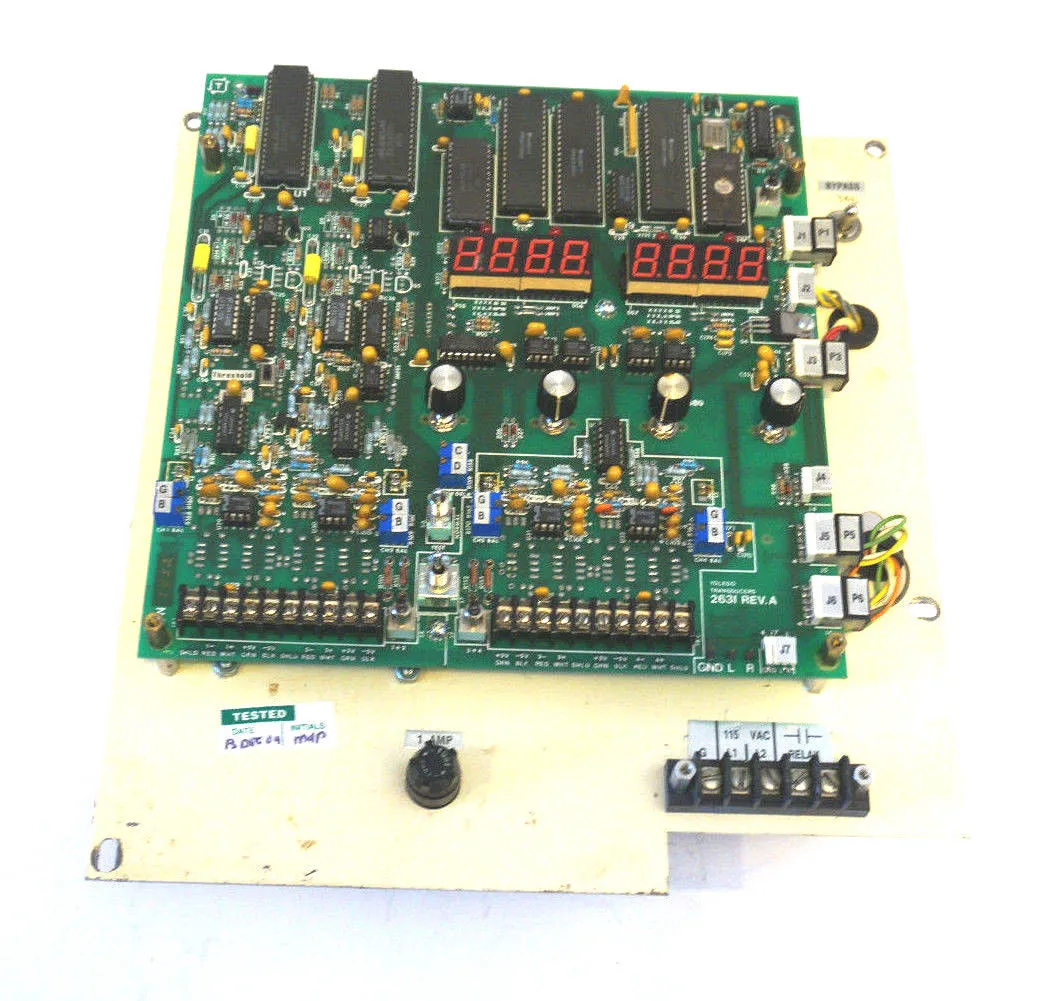 REFURBISHED TOLEDO N404 TON METER REPAIRED W/ TOLEDO 2631 TRANSDUCER