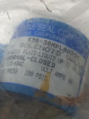 New | in-Stock CIRCLE SEAL 530-30HPLAA2SM Solenoid Valves Ohio US | Surplus Asset Holdings #1242110