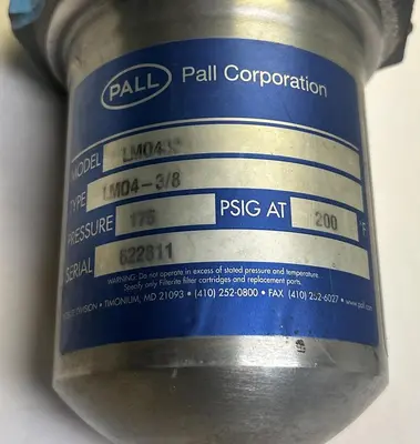 USED PALL CORPORATION LM0438