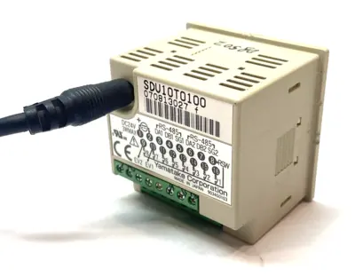 Used Yamatake Azbil Temperature Control Unit DIN Mount w/ 81440793-001 Cable PLC Temperature Modules Michigan US | Maverick Industrial Sales #1389688