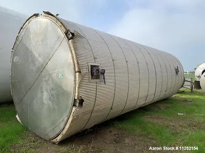 Used 11,500 Gallon Stainless Steel Insulated Storage Tank