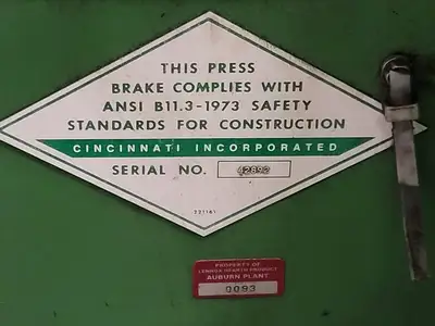 USED 1982 CINCINNATI 90CB X 8