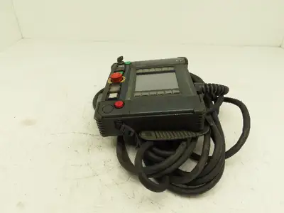 Idec HG2R-SS62BH-MK1260 Robot Teach Pendant Display Unit With E-Stop & Cord