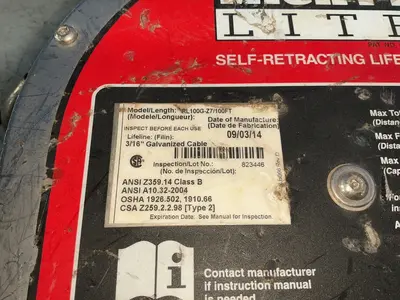 Used 2014 MIGHTYLITE RL 100GZ7/100 FT Miscellaneous MRO Ohio US | HGR 24 #1329487