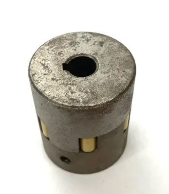 Used Martin Jaw Coupling Hub Half 2x w/ Flexible Spider Insert Parts Michigan US | Maverick Industrial Sales #1391508