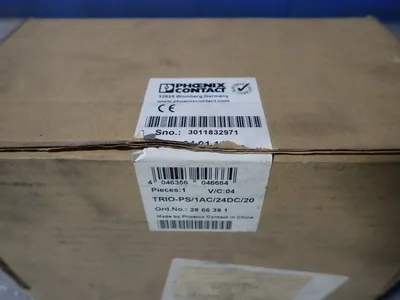 New | in-Stock PHOENIX CONTACT TRIOPS/1AC/24DC/20 Power Supplies | HGR 24 #738737