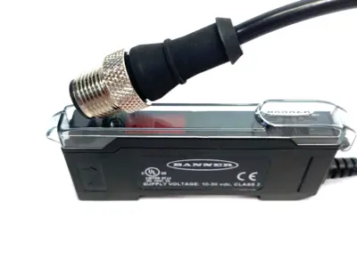 New | in-Stock Banner Engineering Red Beam High Power Dual Display Fiber Amplifier 1 PNP 87579 Photoelectric Sensors Michigan US | Maverick Industrial Sales #1442989