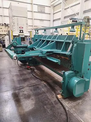 Used 1985 WYSONG 796 Power Squaring Shears (Inch) Pennsylvania US | Hildebrand Machinery Co. #1481720