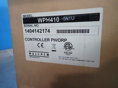 New | in-Stock WALCHEM WPH4105N1U pH Meter Ohio US | HGR 24 #727898
