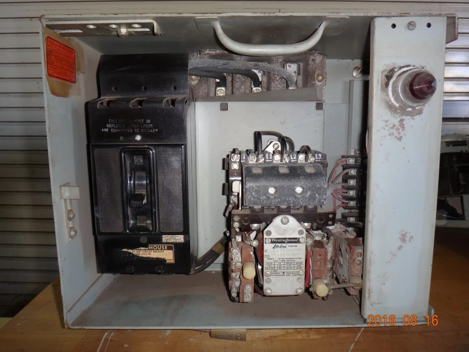 Westinghouse 11-300 series Motor Control Center Bucket Size 1