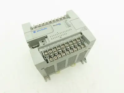 Allen Bradley 1762-L24BWA MicroLogix 1200 PLC Controller I/O Module Ser C Rev B