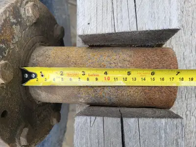 36"x96" Conveyor Drum Pulley