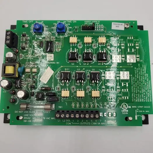 Used INDUSTRIAL CONTROL EQUIPMENT INDUSTRIAL CONTROL EQUIPMENT DCT606 CONTROL BOARD - IP26856E17X / FVN 1.0.02 0388 / 52HN I/O Boards & Replacement Parts | ND Industrial Surplus #1218922