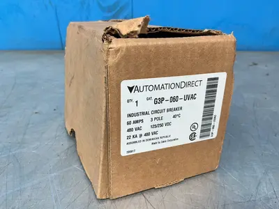 Used AUTOMATION DIRECT G3P060UVAC Circuit Breakers Ohio US | HGR 24 #1312217