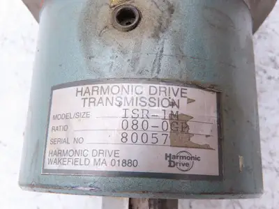 Harmonic Drive ISR-1M Inline Gear Reducer 80:1 Ratio Gearbox 21rpm 080-0GP