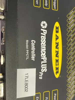 Used BANNER ENGINEERING PRESENCEPLUS PRO CONTROLLER 6-I/O CONFIG. PNP/NPN TIMING Industrial Controls | Maverick Industrial Sales #1104228