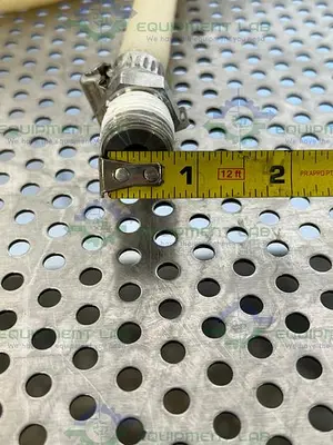 USED SF MEDICAL CW100 NEUTRASIL SILICONE 129" HOSE W/ COMPRESSION FITTING TO THREADED