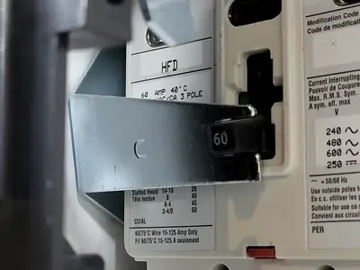 Used EATON HFD3060 Switchgears British Columbia CA | Lenmark #240435