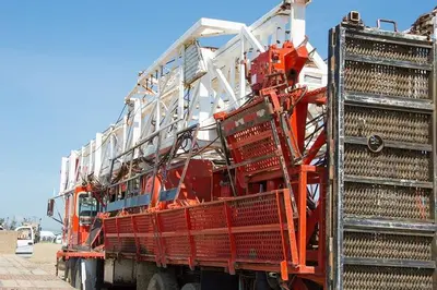 USED MOUNTAIN RIG MR 350 OILFIELD WORKOVER RIG / SERVICE RIG / PULLING UNIT