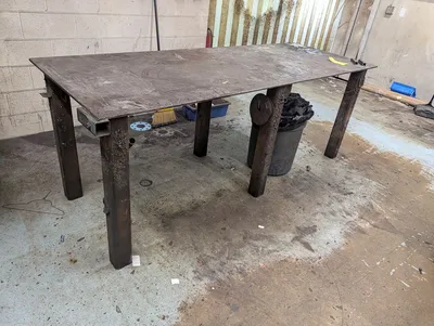Stl Work Table 96" x 36" x 36-1/2"H