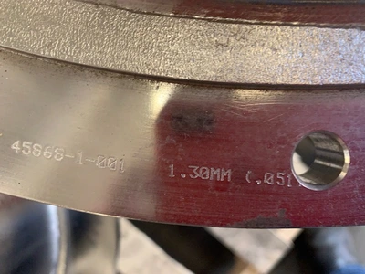 Stainless Steel Basket for Pressure Screen, 0.0051 , 1.30mm , P/N 255037
