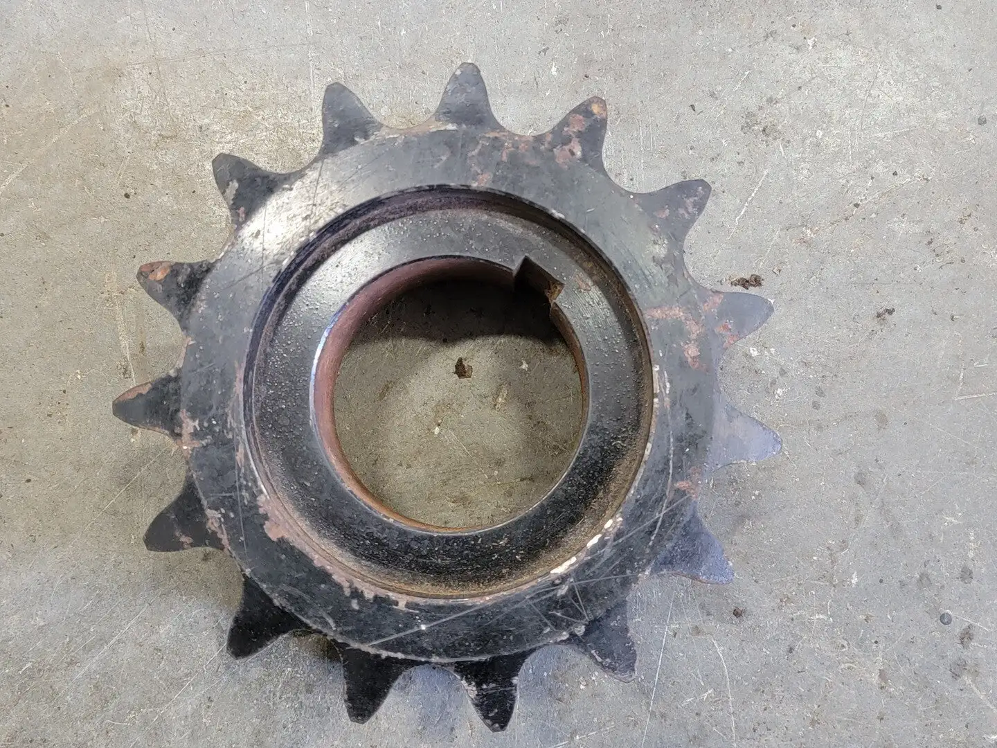 Double Single Stock Bore Sprocket DS100A15