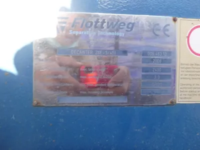 Used 2008 FLOTTWEG Z6E-3/451 Decanter Centrifuges New Jersey US | Perry Equipment #1324431