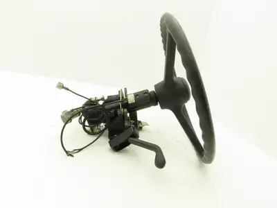 Hyster E60Z Forklift Steering Wheel with Sensors Forward Reverse Control