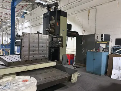 Used 1988 KURAKI KBT-11WDX Horizontal Table Type Boring Mills Illinois US | Machinery Marketing International #378896