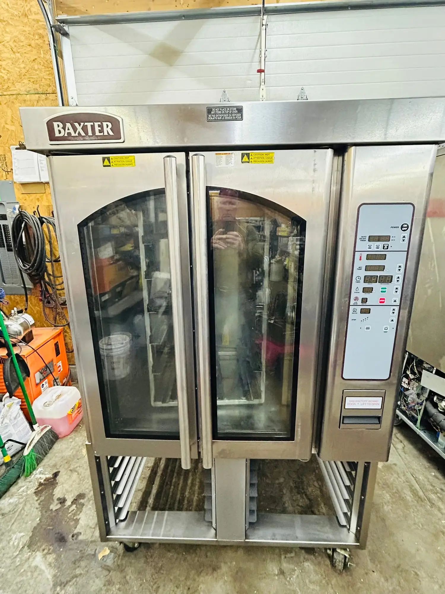 Baxter OV310G Mini Rotating Rack Oven Fully Refurbished Tested and Working