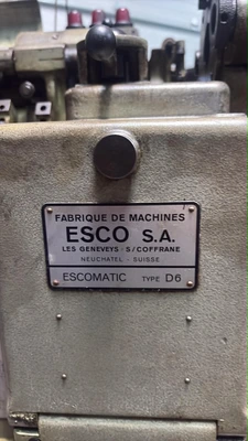 ESCOMATIC D6 Swiss Type Automatic Screw Machines | Global Machine Brokers, LLC (10)