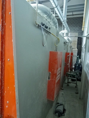 40m.cu Schubox IR catalytic drying oven Gas Fired