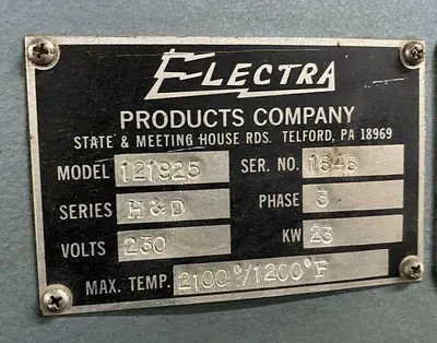 USED 1996 ELECTRA PRODUCTS 121925