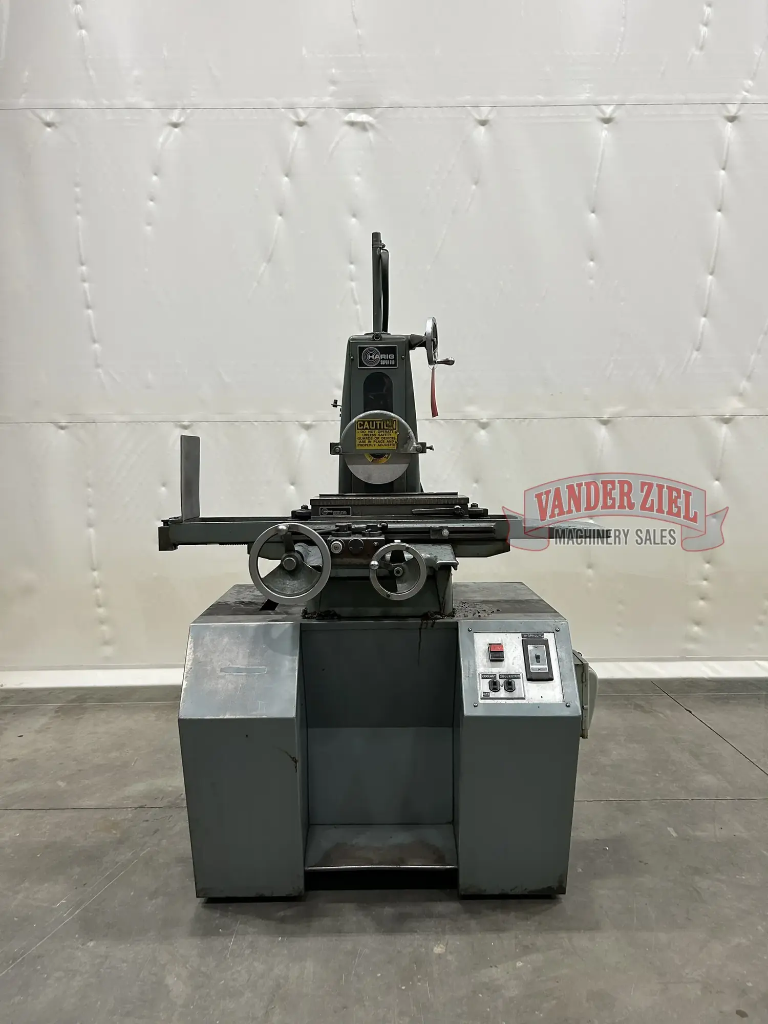 Used HARIG SUPER 618 Reciprocating Surface Grinders Michigan US | Vander Ziel Machinery Sales #480454