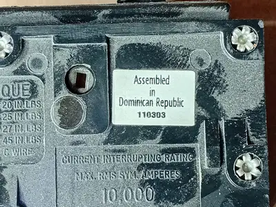 Used CUTLER-HAMMER BA260 Switchgears British Columbia CA | Lenmark #1438562